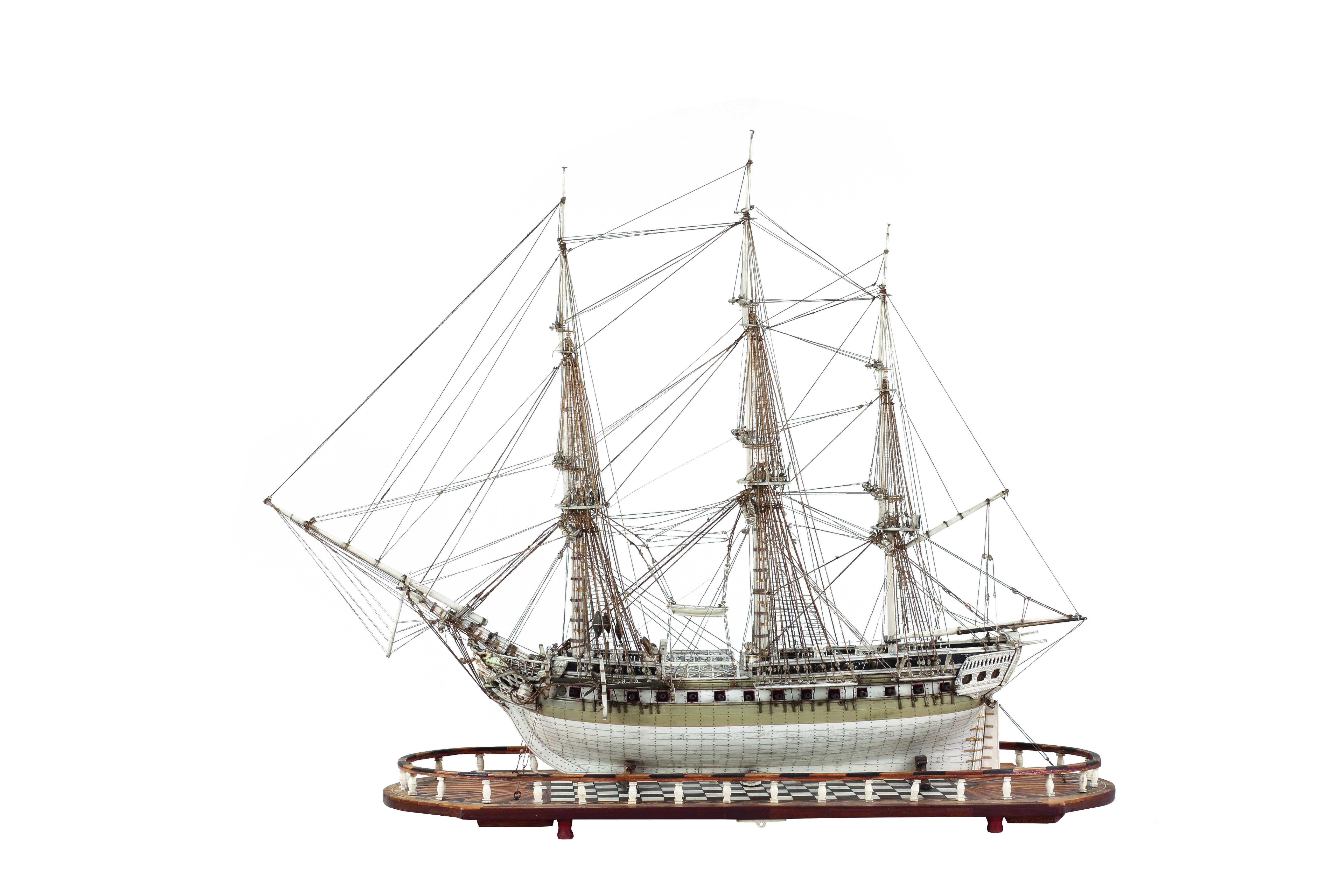 An Exceptional French Prisoner of War Ship Model